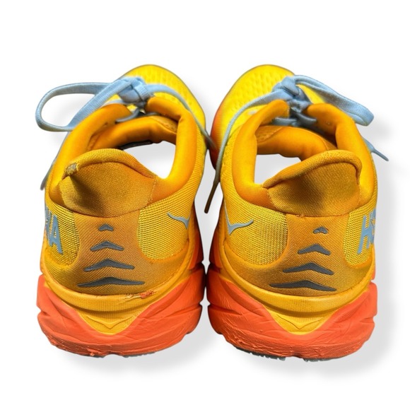Hoka One One Clifton 8 Radiant Yellow Running‎ Walking Shoes Sneaker Mens 9.5D main image 4